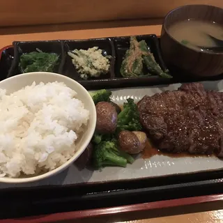 RIB EYE Steak bento box