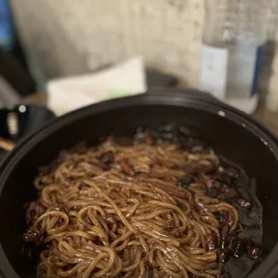 Black bean noodles