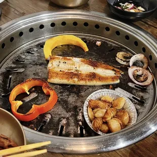 Grilled eel