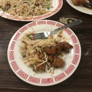 Wa-me fried rice and house special chicken