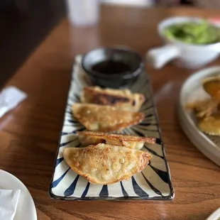 Pan-fried pork dumplings