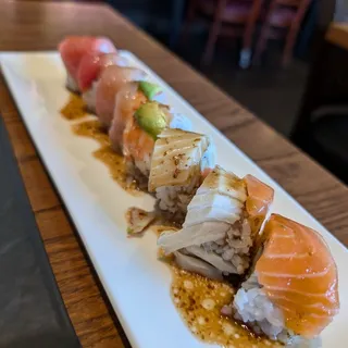 Spicy Rainbow Roll