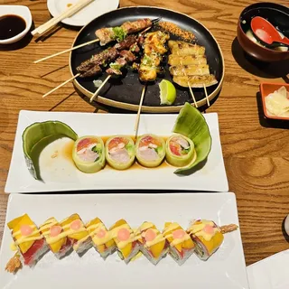 Mango Strawberry Roll