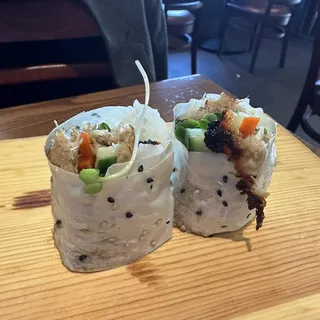 Baked Blue Crab Hand Roll