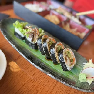 Dragon roll was exquisite!