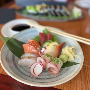 Sashimi beautiful crafted.