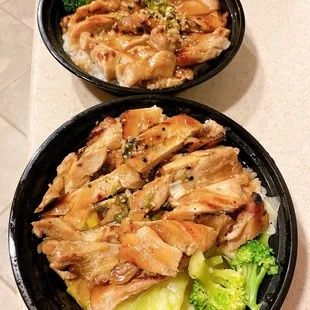 2 Chicken Teriyaki BOWLS