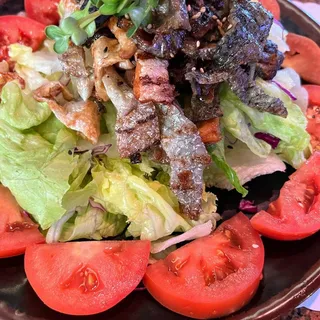 Salmon Skin Salad