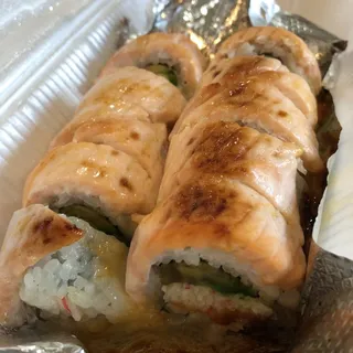 Baked Salmon Roll