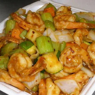 Spicy Kung Pao Shrimp
