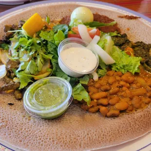 Ethiopian Injira Plate