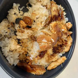 Sweet and Spicy chicken . Very dry not worth the price