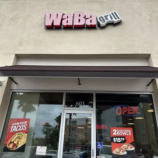 Outside entrance