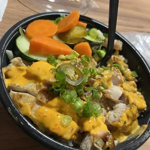 Boom Boom Chicken &amp; Veggie Bowl