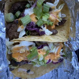 2 of 3 Plant Spired steak tacos