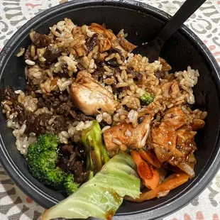 Chicken &amp; Steak (WaBa) Bowl