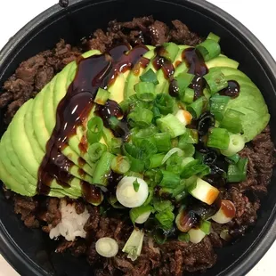 Steak Rice Bowl + Avocado