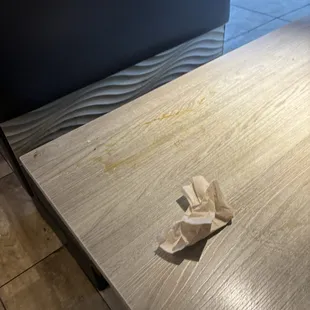 Soy sauce on all the tables