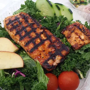 Salmon Kale Salad