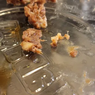 Sharp bone in my wife&apos;s beef.