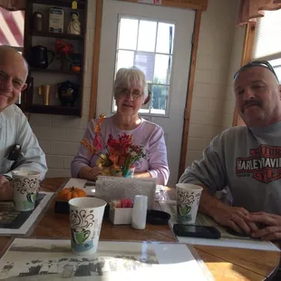 Family Gathering for Breakfast