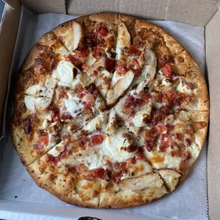 The John Father with added ricotta as a 10"