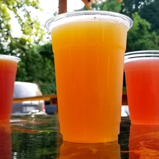 Raspberry Imposion IPA, Mango Implosion IPA, &amp; Strawberry Rhubarb Kolsch