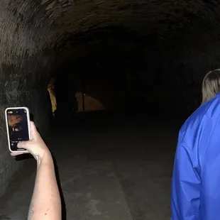 Inside of caves... lots of history and story so won't ruin it for you