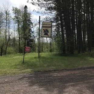 Just off Highway 23.