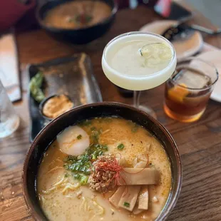 Spicy Miso JP Old Fashioned Cucumber Martini