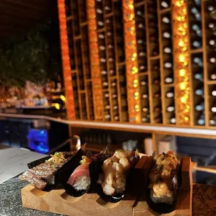 Wagyu, Otoro, Scallop and Lobster!