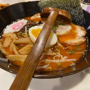 Spicy Garlic Miso Ramen