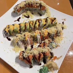 Sushi - Max Choi, Firecracker (2), and Red Double Rolls.
