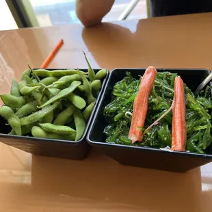 Edamame and Seaweed Salad