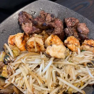a plate of food