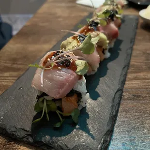 Karai-Hamachi Roll