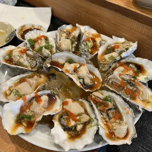 Fresh oysters