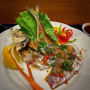 Spanish Mackerel sashimi - amazing!