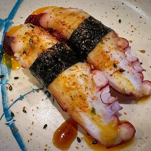 Octopus sushi