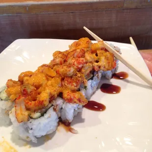 Baked Spicy Lobster Rolls