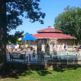 Free splash pad.