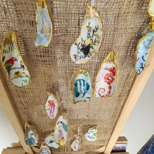 Decoupage shells
