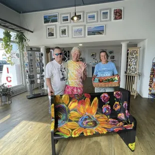 Local Artists and vegetable producers