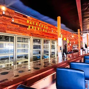 the interior of wackatoa brewing