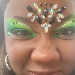 Face painting by Gina