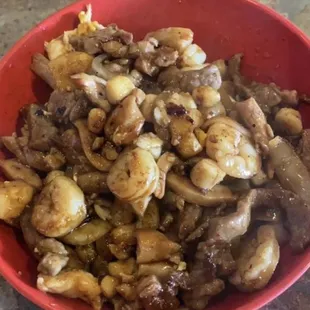 a bowl of mushrooms