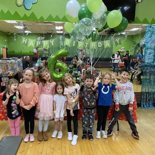 Celebrating our daughter's birthday this weekend at Wacky Tacky!