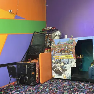 Arcade game in the other room. Doesn't seem to be functioning.