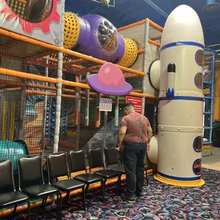 Each jungle gym birthday guests were given 45 mins of playtime!