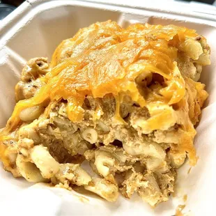 Jerk Macaroni and cheese